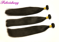 प्राकृतिक रंग 100% ब्राजीलियाई रेमी वर्जिन मानव बाल विस्तार काले महिलाओं के लिए