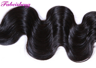 काली महिलाओं के लिए 100% वर्जिन पेरू के बाल शरीर की लहर बंडल नरम प्राकृतिक रंग